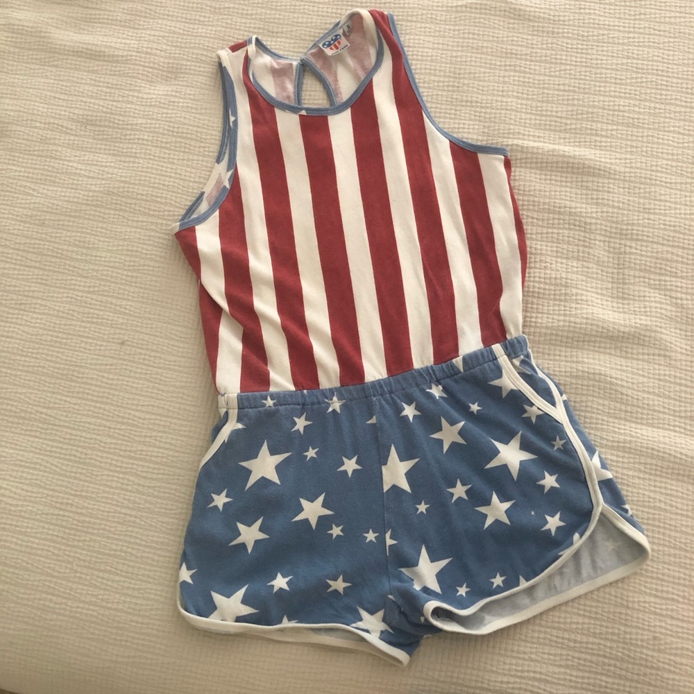 Stars and Stripes Romper